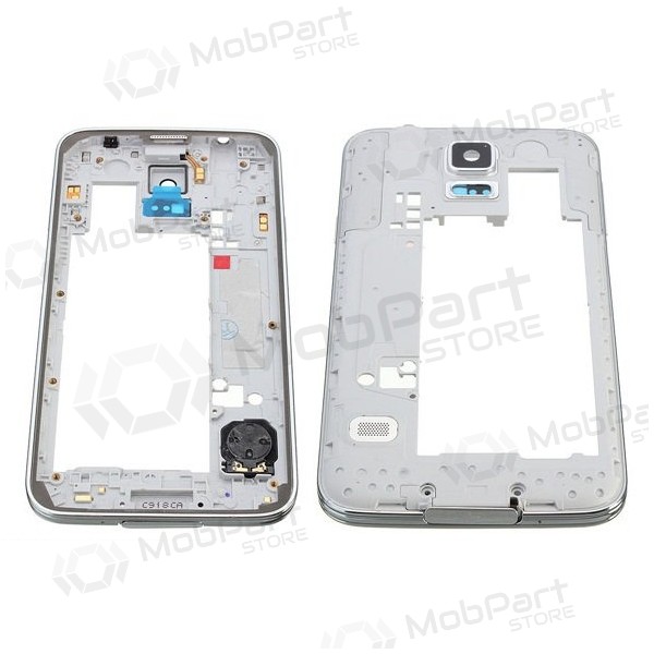 Samsung G900F S5 moldura interna (prata)