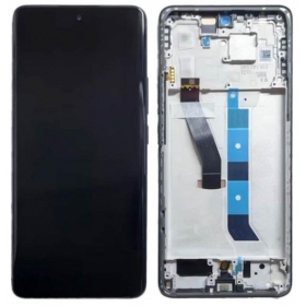 Tela Xiaomi Redmi Note 15 5G (preta) (com moldura) (original)