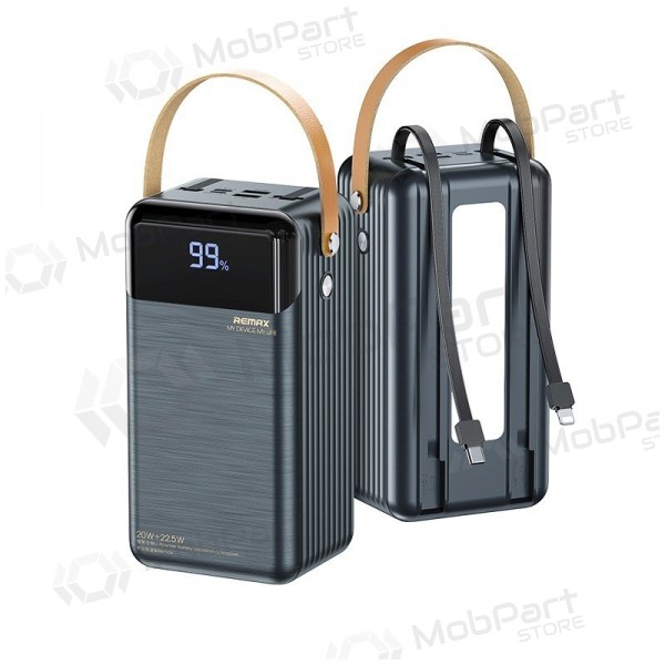 Bateria externa Power Bank Remax RPP-565 22.5W 60000mAh cinza