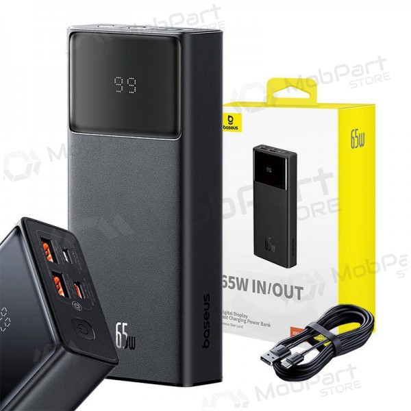 Bateria externa Power Bank Baseus StarLord 65W 20000mAh preto P10022906113-00