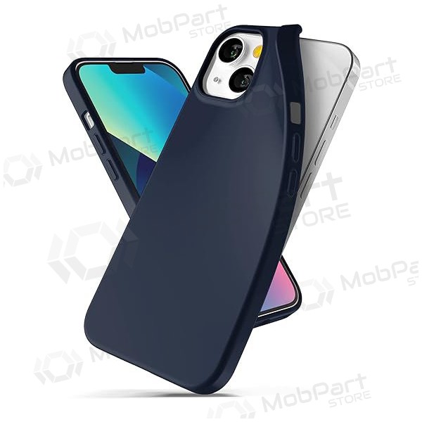 Capa para Apple iPhone 14 - Mercury Soft Feeling (azul escuro)