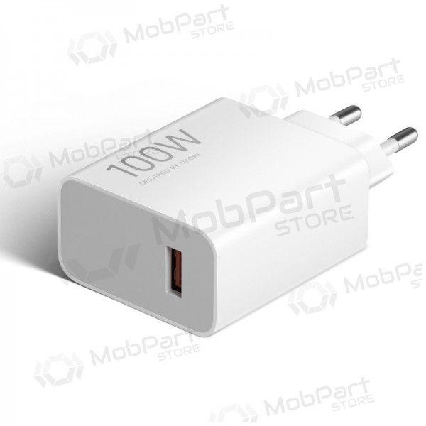 Carregador de telefone Xiaomi Charging Combo BHR095VEU 100 W USB-A com cabo USB-C branco