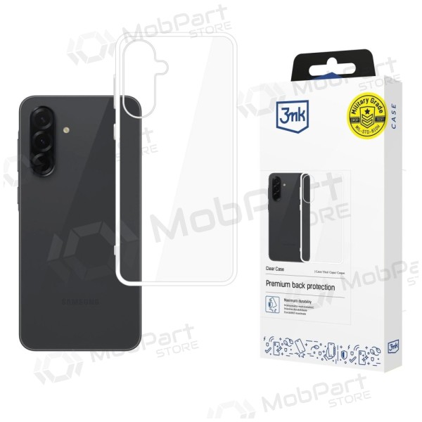 Samsung Galaxy A37 capa - 3MK Clear Case (transparente).