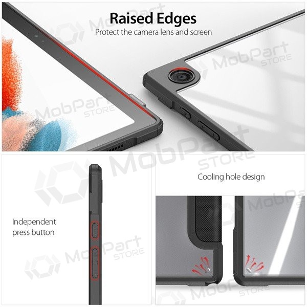 Capa Samsung Galaxy Tab A8 10.5 (2021) - Dux Ducis Toby (preta)