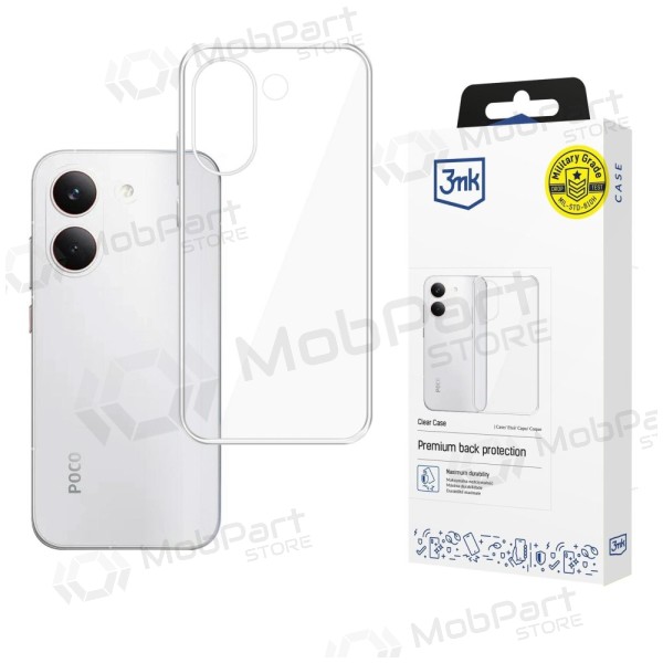 Xiaomi Poco X8 Pro capa - 3MK Clear Case transparente
