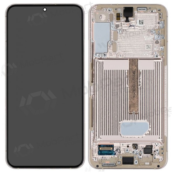 Samsung Galaxy S22+ ecrã (branco / azul claro) (com moldura) (original)