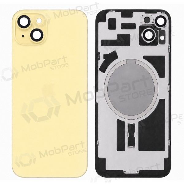 Capa traseira para Apple iPhone 15 Plus - amarela - (Premium)