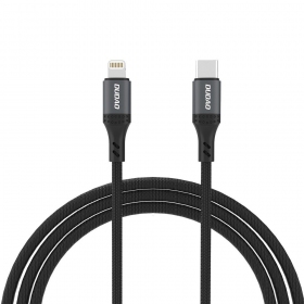 Cabo Lightning Dudao L3CL USB-C para Lightning 1.2 m 30 W preto