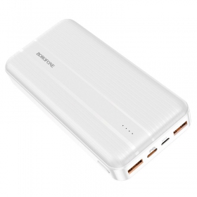 Bateria externa Power Bank Borofone BJ9A Type-C PD+Quick Charge 3.0 (3A) 20000mAh branco