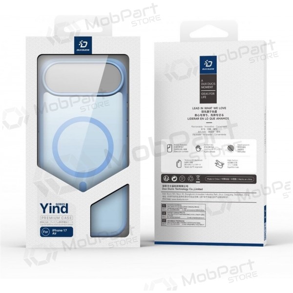 Capa Samsung Galaxy A17, A18 - Dux Ducis Yind (azul)