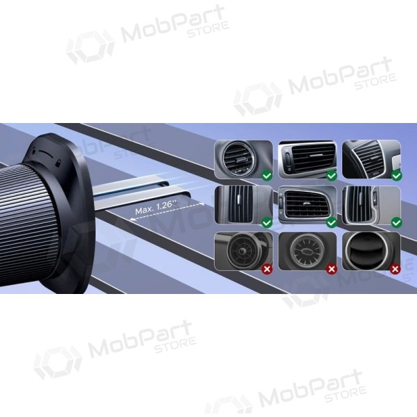 Suporte de telefone para carro Ugreen LP923 MagSafe para grelha de ventilação