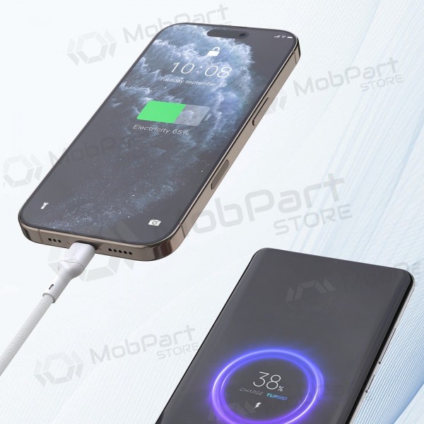 Cabo USB-C Dudao L9CMax USB-C para USB-C 2 m 240 W preto