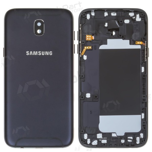 Samsung J530F Galaxy J5 (2017) tampa traseira da bateria (preto) (usado grade C, original)