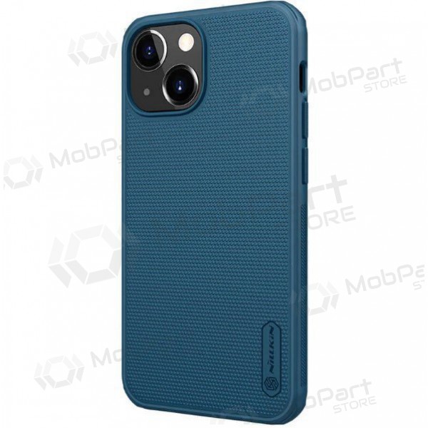 Apple iPhone 15 capa „Nillkin Frosted Shield“ (azul)