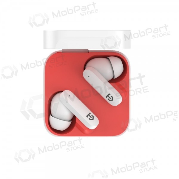 Auscultadores sem fios Tactical StrikePods Bahna Arctic com microfone USB-C brancos