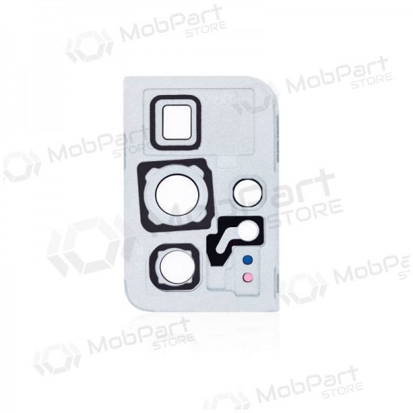 Samsung G998 Galaxy S21 Ultra 5G lente vidro da câmera (prata) (com moldura) Samsung G998 Galaxy S21 Ultra 5G lente vidro da câmera (prata) (com moldura)