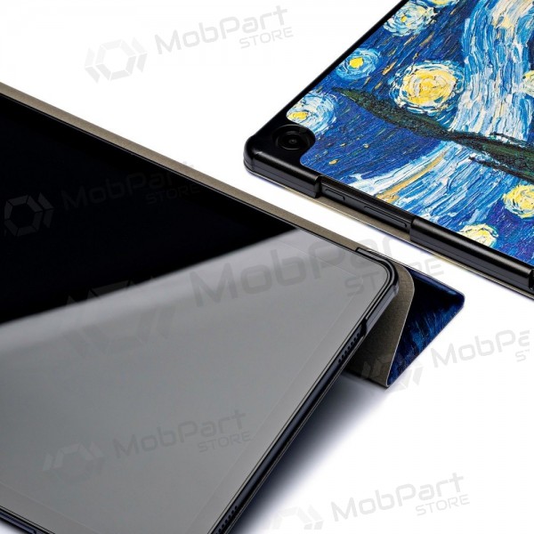 Capa Samsung Galaxy Tab A9+, Tab A11+ - Smart Leather (starry night)