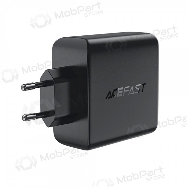 Carregador de telefone Acefast A94 100 W GaN 3x USB-C + USB-A preto