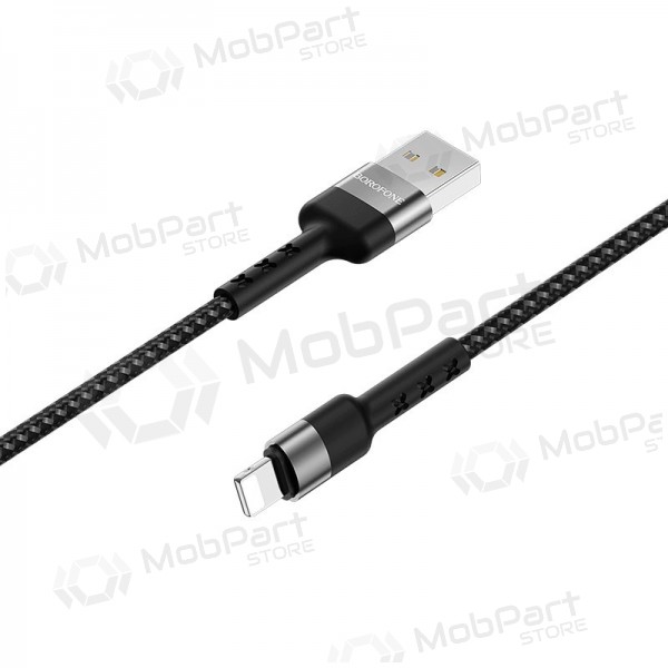 USB cabo Borofone BX34 Lightning 1.0m (preto)
