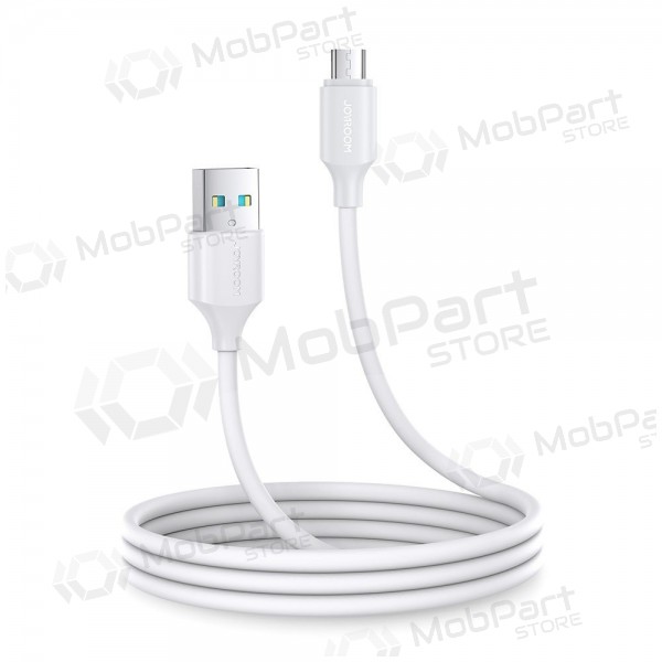 USB cabo Joyroom S-UM018A9 USB to MicroUSB 2.4A 1.0m branco