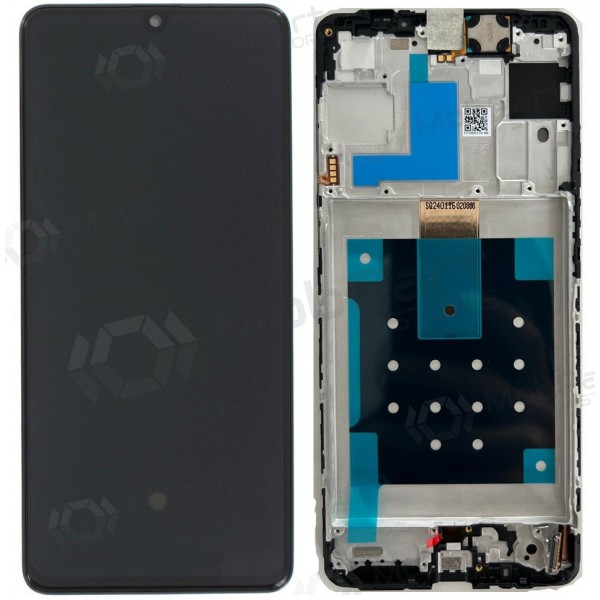 Tela Samsung Galaxy M55 (preta) (com moldura) (OLED)