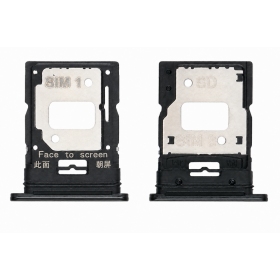 Suporte de cartão SIM Xiaomi Mi 11 Lite 4G / 5G / 5G NE 2021 (preto)