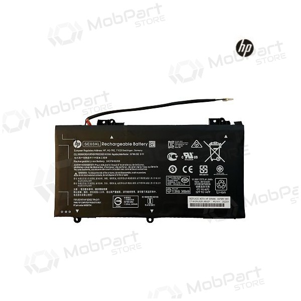 HP SE03XL, 3450mAh bateria do portátil - PREMIUM