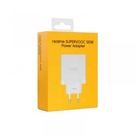 Carregador de telefone Realme VCBBOAEH 120 W SuperVOOC USB-A branco