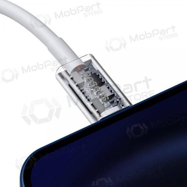 Cabo Baseus Superior Type-C - Lightning PD 20W 0.25m (branco) CATLYS-02