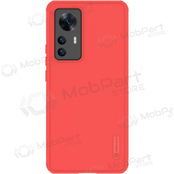 Xiaomi Redmi Note 12 5G / Poco X5 capa „Nillkin Frosted Shield“ (vermelho) Xiaomi Redmi Note 12 5G / Poco X5 capa „Nillkin Frosted Shield“ (vermelho)