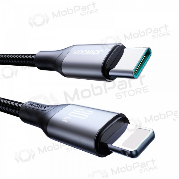 USB cabo Joyroom S-A28 USB-C to Lightning 30W 2.0m preto