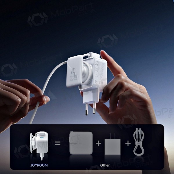 Carregador Joyroom JR-TCL05 45W 2xUSB-C branco