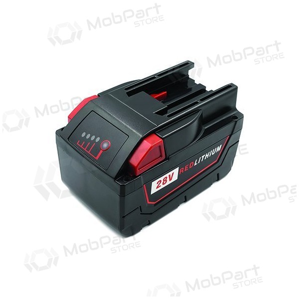 Bateria Milwaukee M28 28V para ferramentas 4Ah Li-ion (substituição)
