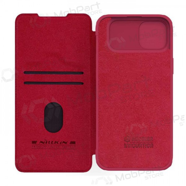 Capa para Apple iPhone 14 - Nillkin Leather (vermelha)
