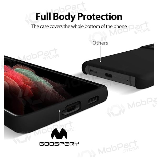 Capa Mercury Silicone Case Samsung A266 A26 5G preto