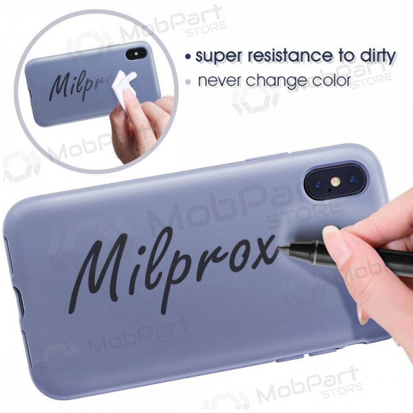 Capa para Apple iPhone 11 Pro - Liquid Silicone - 2.0mm (cinzento lavanda)