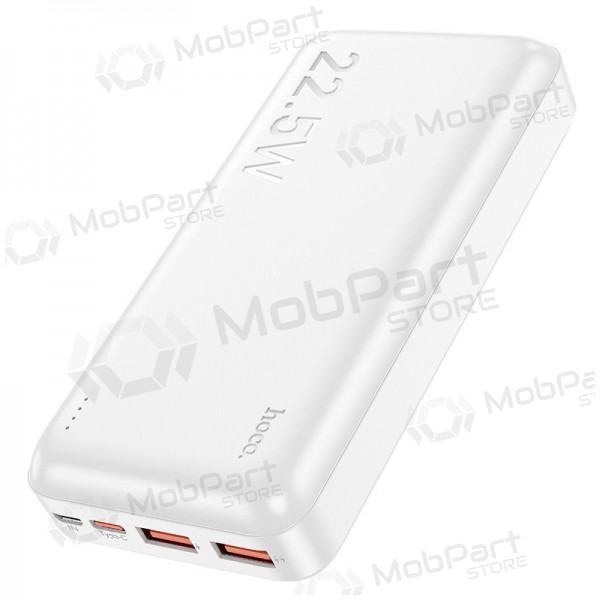 Bateria externa Power Bank Hoco J101A PD 20W+Quick Charge 3.0 22.5W 20000mAh branco