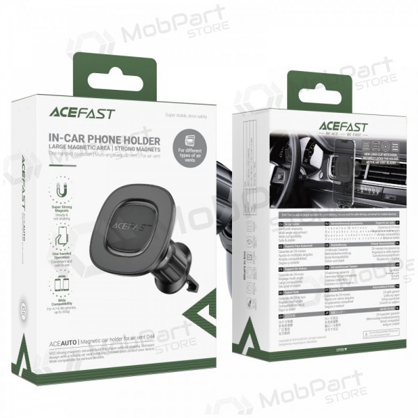 Suporte automotivo de telefone Acefast D44 para as grelhas de ventilação 4.7–6.9 pol.