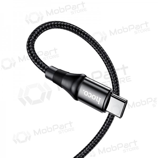 Cabo USB Hoco X50 Exquisito Tipo-C - Tipo-C 100W 1.0m (preto)