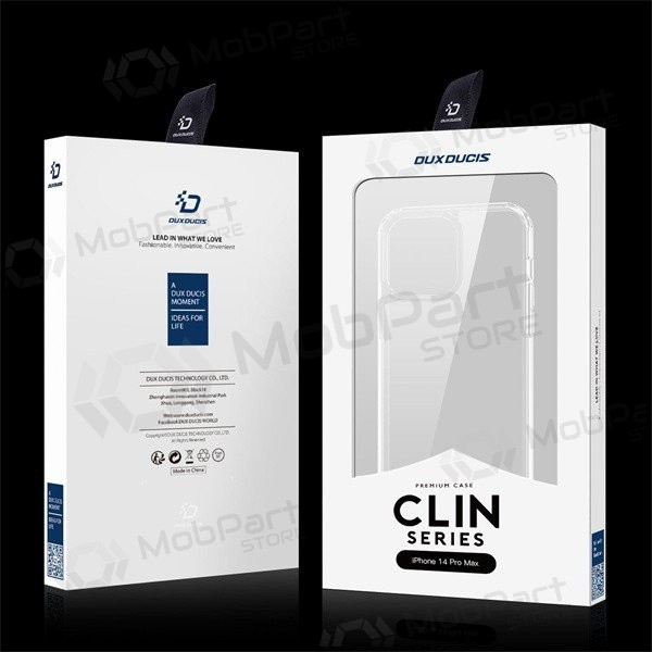 Capa para Apple iPhone 15 Plus - Dux Ducis Clin (transparente)