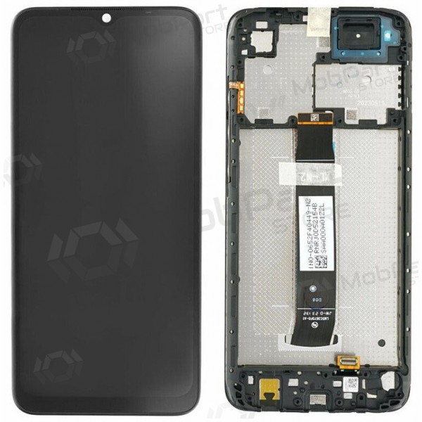 Xiaomi Redmi A2 / A2+ ecrã (preto) (com moldura) (original)