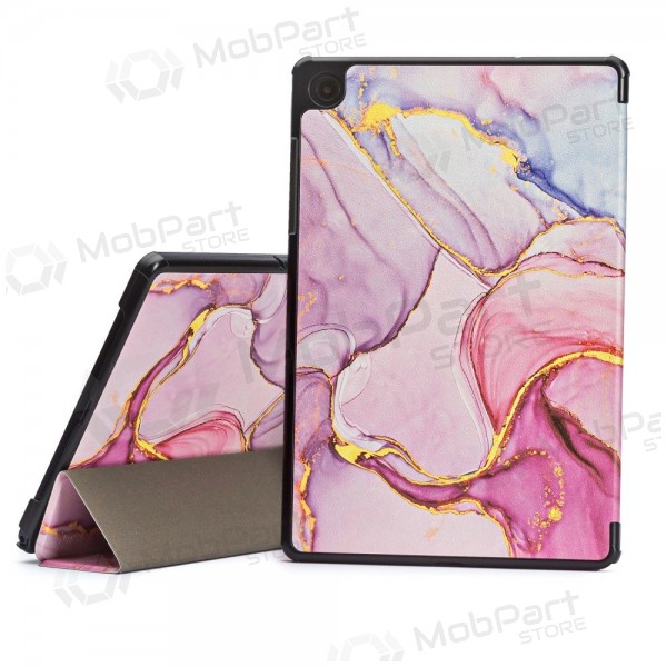 Capa Samsung Galaxy Tab A9+, Tab A11+ - Smart Leather (marble)