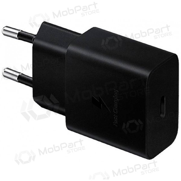 Carregador original Samsung EP-T1510XBEGEU 15W + cabo Type-C 1m na embalagem preto