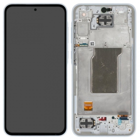 Samsung Galaxy A35 ecrã (Awesome Iceblue) (com moldura) (original)