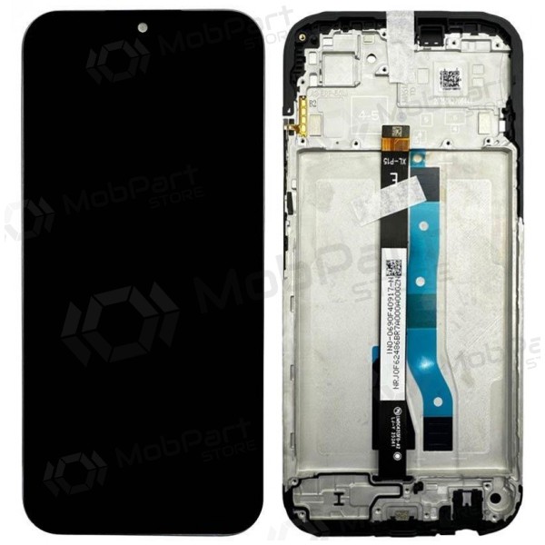 Tela Xiaomi Redmi 15C 5G (preta) (com moldura) (original)
