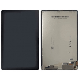 Ekranas Samsung P620/P625 Tab S6 Lite 2024 su lietimui jautriu stikliuku Black original (service pack)