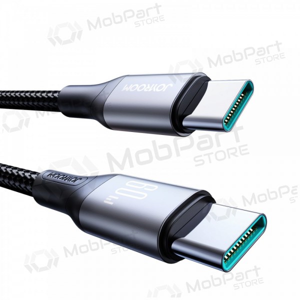 USB cabo Joyroom S-A28 USB-C to USB-C 60W 2.0m preto