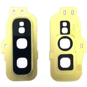 Samsung G970 Galaxy S10e lente vidro da câmera amarelo (Canary Yellow)