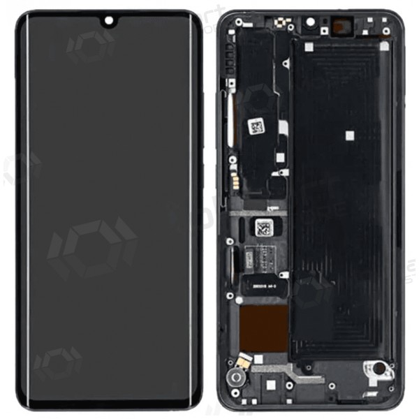 Xiaomi Mi Note 10, Mi Note 10 Pro, Mi Note 10 Lite ecrã (preto) (com moldura) (original)