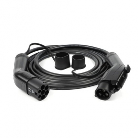 Elektromobilio cabo de carregamento Type 1 (Female) - Type 2 (Male), 32A, 7.2kW, 1-fazė, 5m